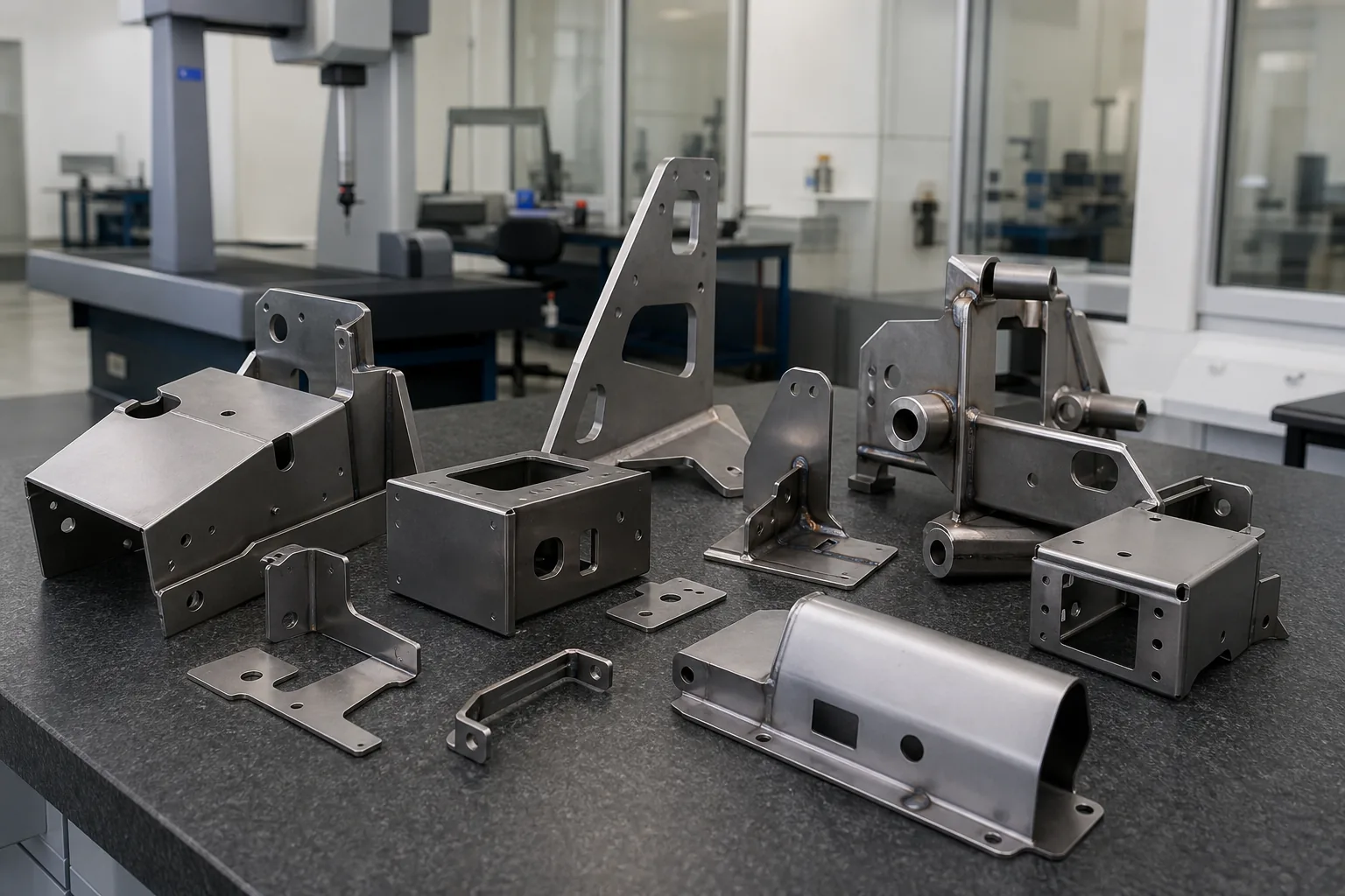 finished-part manufacturing evidence.