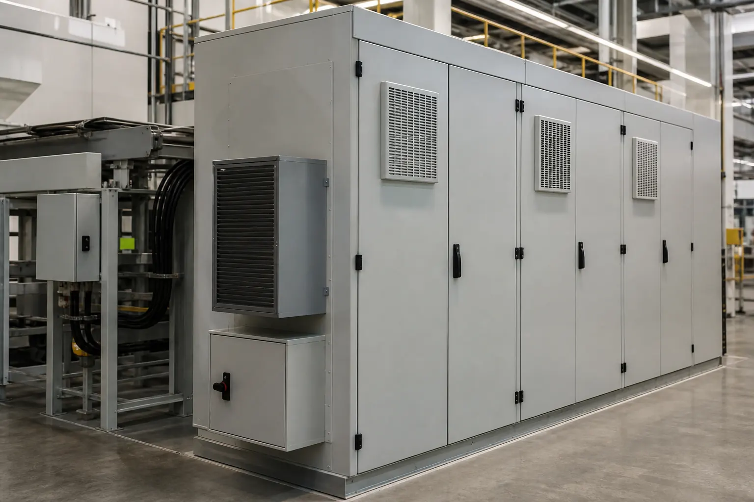 equipment enclosure and electrical system application.