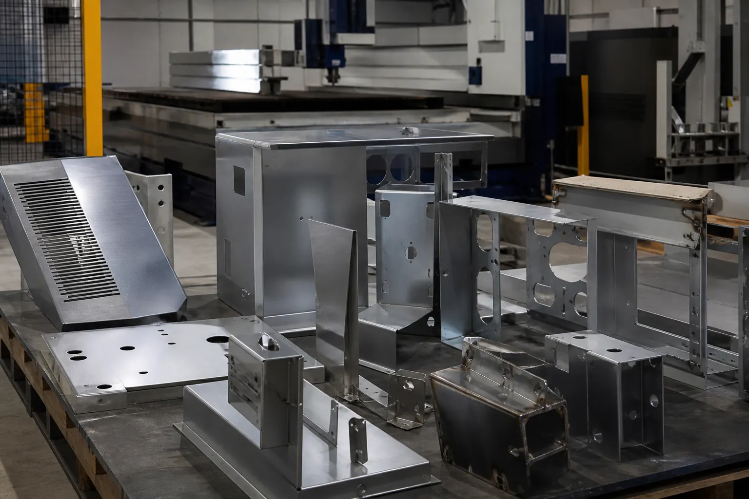 sheet metal capability scene.