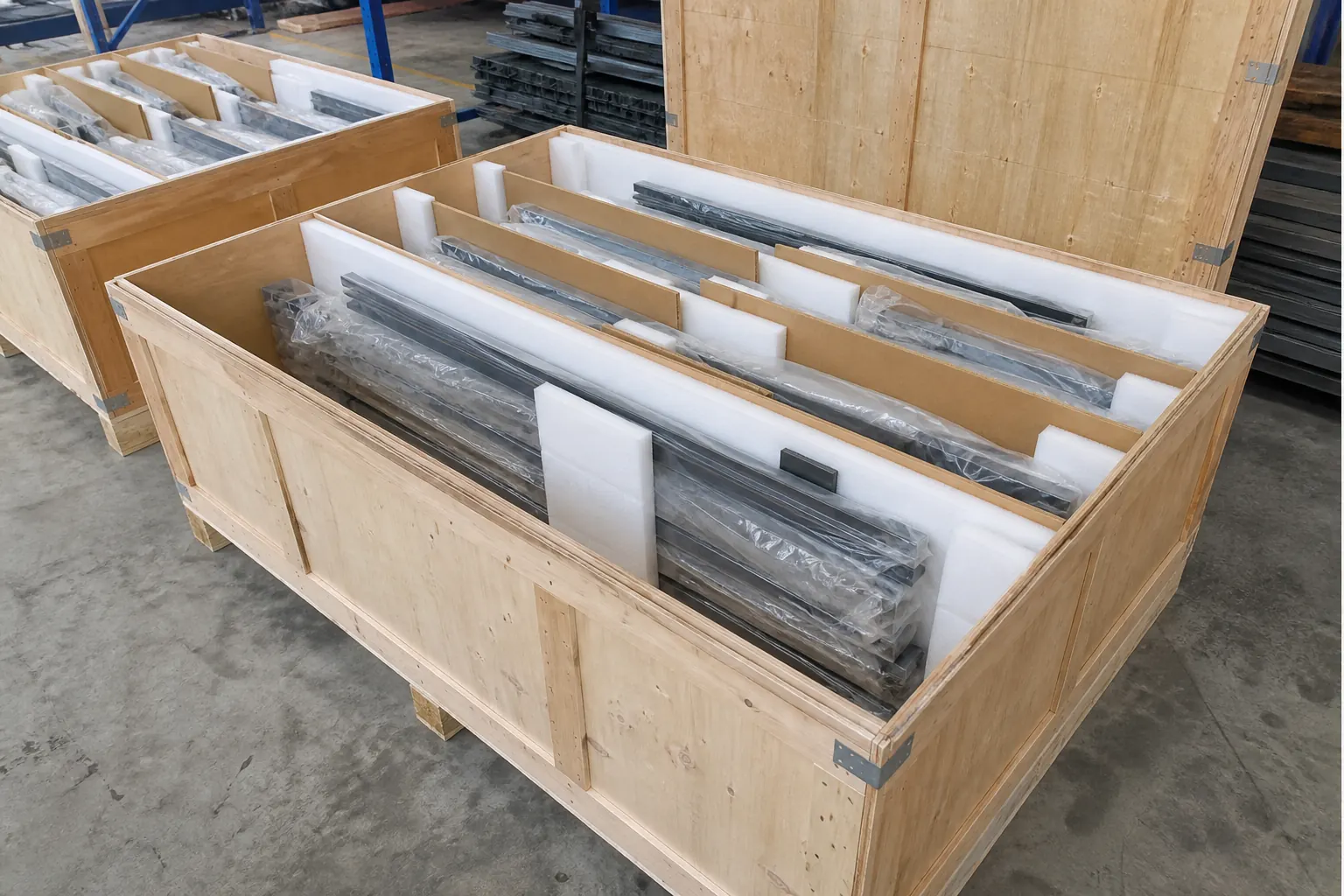 Packing & Delivery manufacturing process