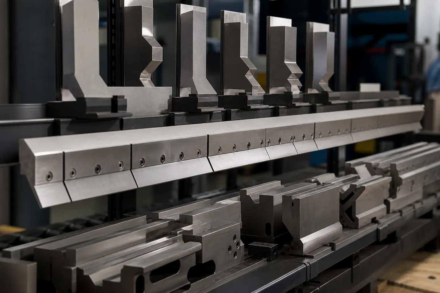 press brake punch and die tooling.